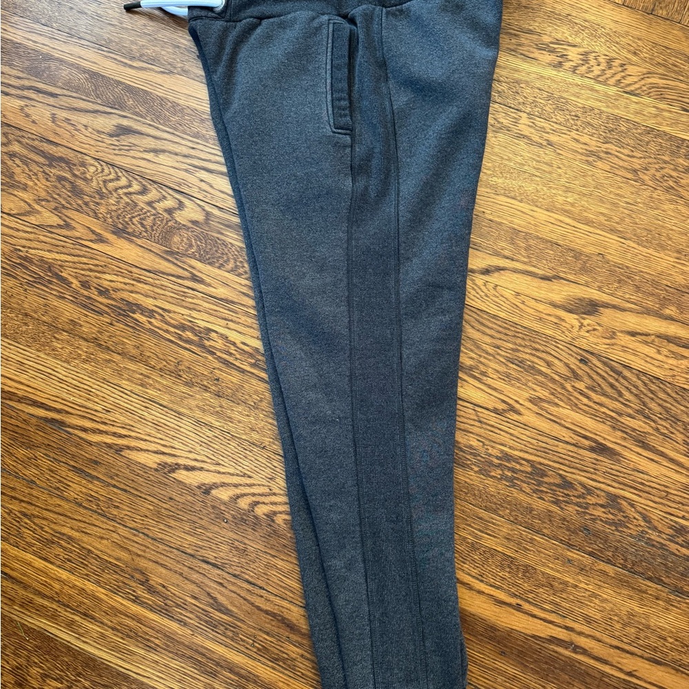 #677 Superdry The Orange Label Gray designer Jogger Pants (NWOT) comfortable - Picture 11 of 13